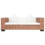 Natural rattan 3-piece sofa set with cushions by vidaXL, Sofas - Ref: Foro24-278624, Price: 1,00 €, Discount: %