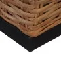 Set of 2-piece natural rattan sofas with cushions by vidaXL, Sofas - Ref: Foro24-278625, Price: 1,00 €, Discount: %