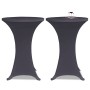 Funda elástica para mesa 4 unidades 60 cm gris antracita de vidaXL, Fundas - Ref: Foro24-279084, Precio: 43,67 €, Descuento: %