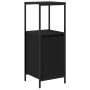 Juego de muebles de baño 5 pcs Negro 76.5 x 35 x 95 cm
