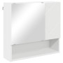Juego de muebles de baño 2 pcs Blanco Madera contrachapada