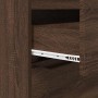 Armarios de Almacenamiento 2 pcs Roble Marrón 80 x 48 x 105 cm