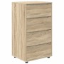 Armarios de Almacenamiento 2 pcs Roble Sonoma 60 x 48 x 105 cm