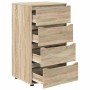 Armarios de Almacenamiento 2 pcs Roble Sonoma 60 x 48 x 105 cm