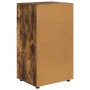 Armarios de Almacenamiento 2 pcs Roble ahumado 60 x 48 x 105 cm