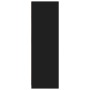 Gabinete de Baño Negro 79,5 x 49 x 156 cm Madera contrachapada
