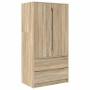 Gabinete de Baño con cajón Roble Sonoma 79,5 x 49 x 156 cm