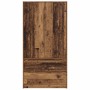 Gabinete de Baño con cajón Madera Vieja 79,5 x 49 x 156 cm en Tocadores de baño | Comprar online en Foro24