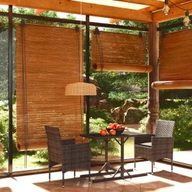 Gray 3-piece garden dining set by vidaXL, Garden sets - Ref: Foro24-3072470, Price: 190,71 €, Discount: %
