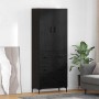 Alacena Roble Negro 69,5 x 34 x 180 cm Madera contrachapada