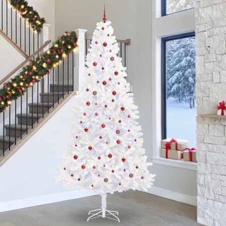 Árbol de Navidad artificial con 300 LED 300 cm PVC y Acero