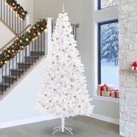 Árbol de Navidad artificial con 300 LED 300 cm PVC y Acero en Arboles de navidad | Comprar online en Foro24