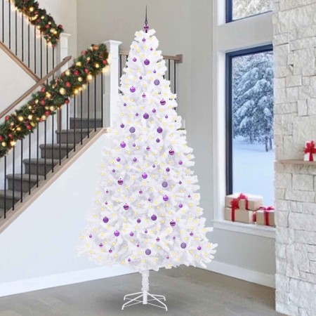 Árbol de Navidad artificial con 300 LED 300 cm PVC y Acero