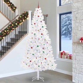 Árbol de Navidad artificial con 300 LED 300 cm PVC y Acero