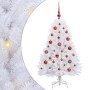 Árbol de Navidad artificial con ramas articuladas 120 cm