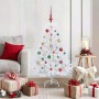 Árbol de Navidad artificial con ramas articuladas 120 cm