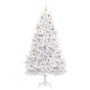 Árbol de Navidad artificial con ramas articuladas 210 cm