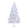 Árbol de Navidad artificial con ramas articuladas 210 cm