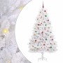 Árbol de Navidad artificial con ramas articuladas 210 cm
