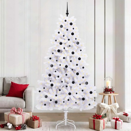 Árbol de Navidad artificial con ramas articuladas 240 cm