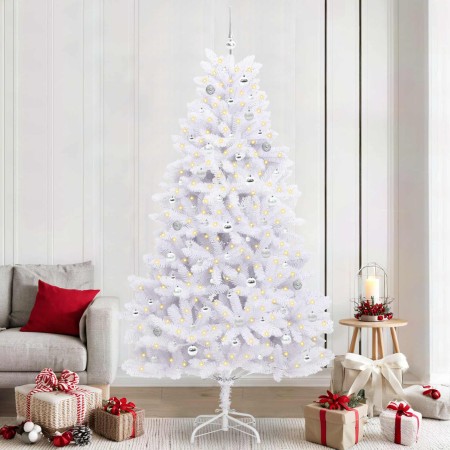 Árbol de Navidad artificial con ramas articuladas 240 cm