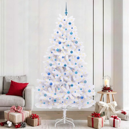 Árbol de Navidad artificial con ramas articuladas 240 cm