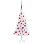 Árbol de Navidad artificial con 150 LED 120 cm PVC y Acero