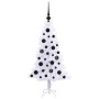 Árbol de Navidad artificial con 150 LED 120 cm PVC y Acero