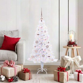 Árbol de Navidad artificial con 150 LED 120 cm PVC y Acero en Arboles de navidad | Comprar online en Foro24