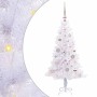 Árbol de Navidad artificial con 150 LED 120 cm PVC y Acero
