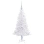 Árbol de Navidad artificial con 150 LED 120 cm PVC y Acero