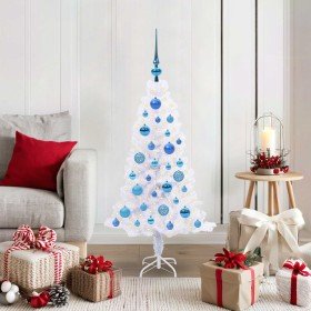 Árbol de Navidad artificial con 150 LED 120 cm PVC y Acero en Arboles de navidad | Comprar online en Foro24