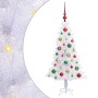 Árbol de Navidad artificial con 150 LED 120 cm PVC y Acero