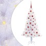 Árbol de Navidad artificial con 150 LED 150 cm PVC y Acero