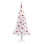 Árbol de Navidad artificial con 150 LED 150 cm PVC y Acero
