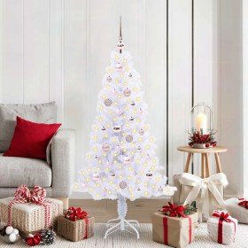Árbol de Navidad artificial con 150 LED 150 cm PVC y Acero en Arboles de navidad | Comprar online en Foro24
