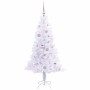 Árbol de Navidad artificial con 150 LED 150 cm PVC y Acero