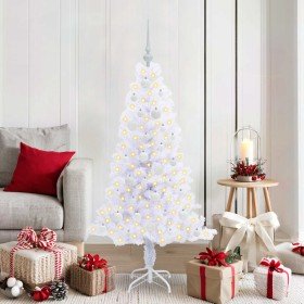Árbol de Navidad artificial con 150 LED 150 cm PVC y Acero en Arboles de navidad | Comprar online en Foro24