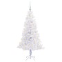 Árbol de Navidad artificial con 150 LED 150 cm PVC y Acero