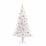 Árbol de Navidad artificial con 150 LED 150 cm PVC y Acero