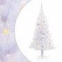 Árbol de Navidad artificial con 150 LED 150 cm PVC y Acero