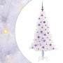 Árbol de Navidad artificial con 150 LED 150 cm PVC y Acero