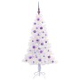 Árbol de Navidad artificial con 150 LED 150 cm PVC y Acero