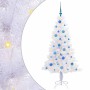 Árbol de Navidad artificial con 150 LED 150 cm PVC y Acero