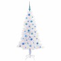 Árbol de Navidad artificial con 150 LED 150 cm PVC y Acero