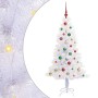 Árbol de Navidad artificial con 150 LED 150 cm PVC y Acero
