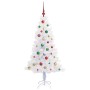 Árbol de Navidad artificial con 150 LED 150 cm PVC y Acero