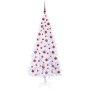 Árbol de Navidad artificial con 300 LED 180 cm PVC y Acero