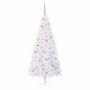 Árbol de Navidad artificial con 300 LED 180 cm PVC y Acero