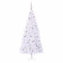 Árbol de Navidad artificial con 300 LED 180 cm PVC y Acero